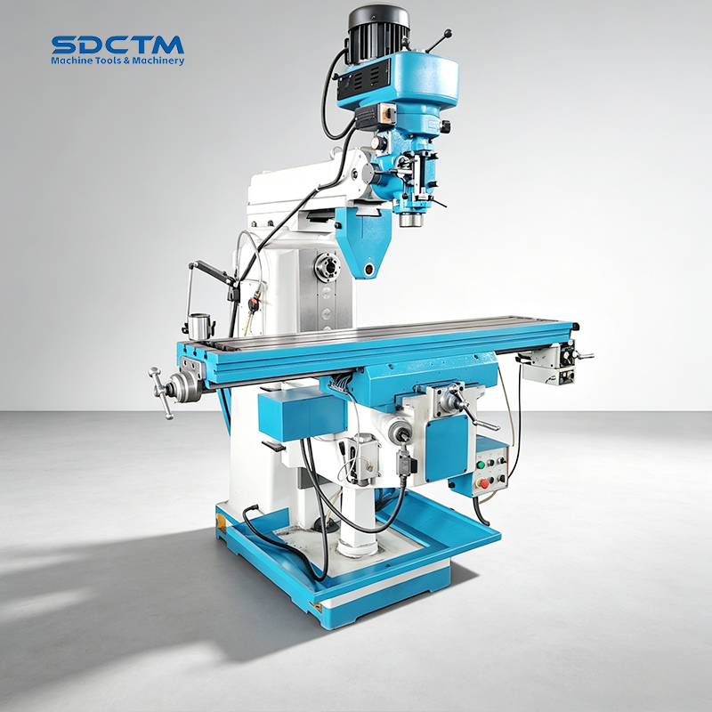 X6330W Vertical Turret Milling Machine R8 Spindle Taper 5H Milling Machine Easy Operate Manual Milling Machine