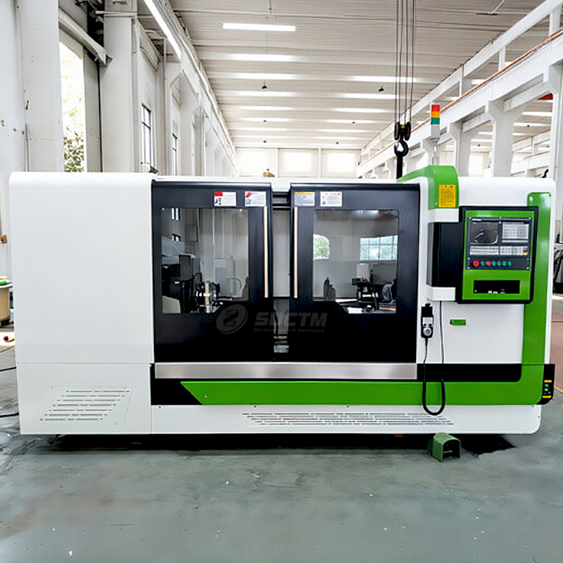 CNC Facing and Centering Hole Machine ZK8210-2000 Simultaneously Turning Milling Tapping Drilling Multi-function Machine