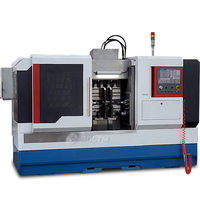 Vertical 90° CNC Facing and Centering Hole Machine ZKL600D for Shaft Machining