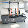Semi Automatic Horizontalband Saw GB4250 Metal Cutting Band Sawing Machine Sawing Various Metal Materials