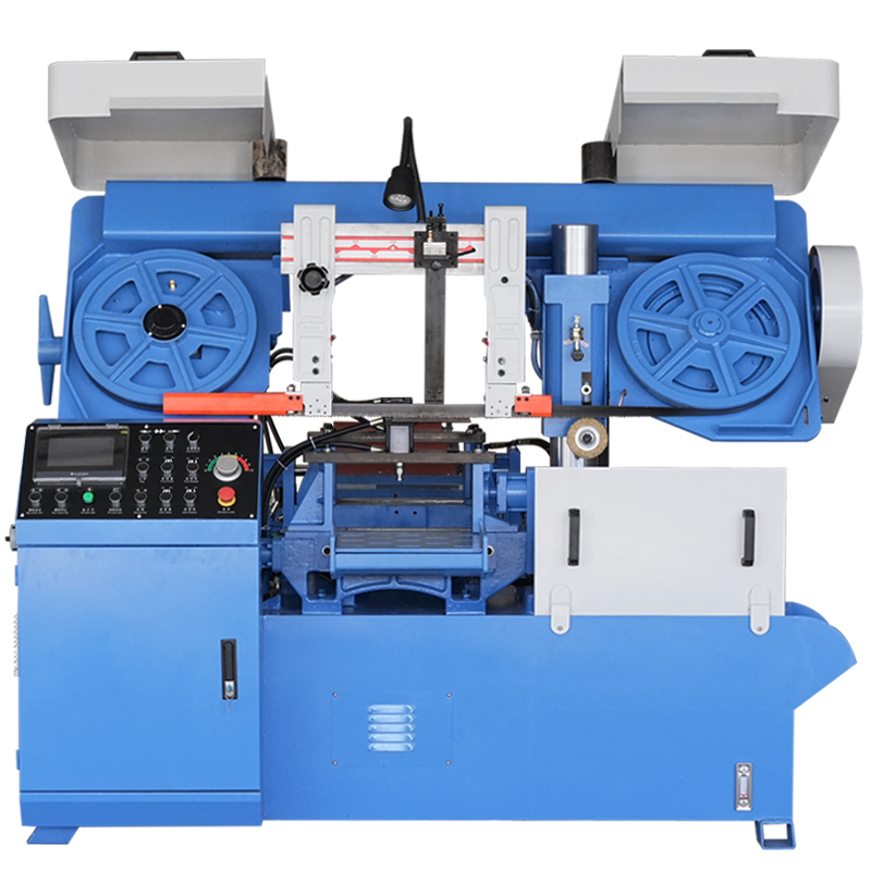 GSK4235 GSK4233 Horizontal Automatic Metal Band Saw Machine with 4.0 kW Motor and 350mm Cutting Capacity