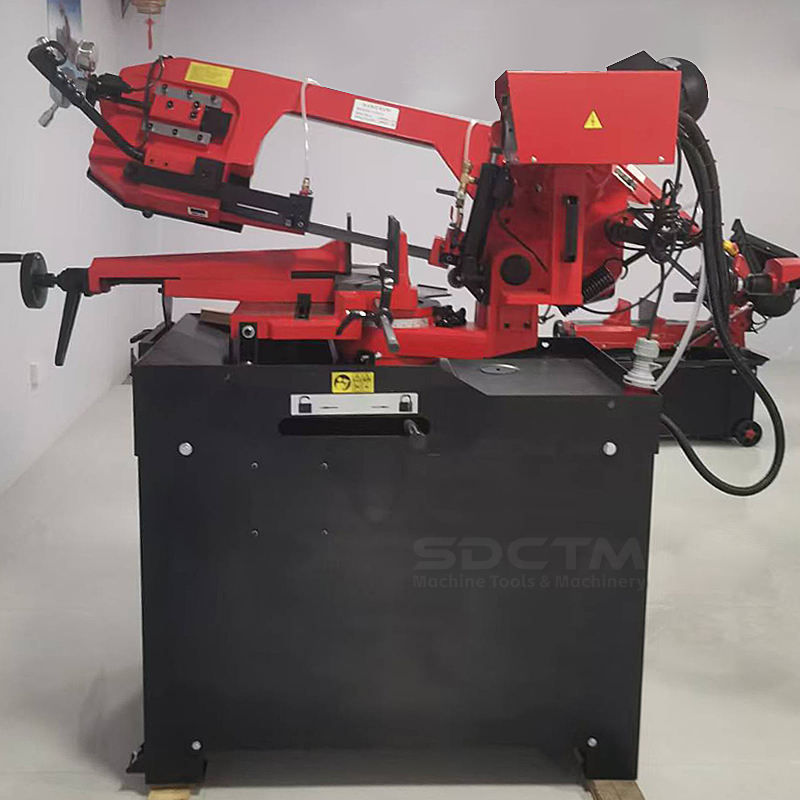 Portable Mini Metal Cutting Band Saw Machine G5025 with 10'' Saw Blade Manual Tension