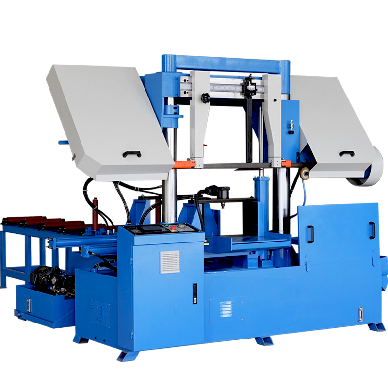 Automatic Metal Band Saw for Industrial Metalworking GSK4250 19.7 Inch 500mm Cut Range 5.5kw