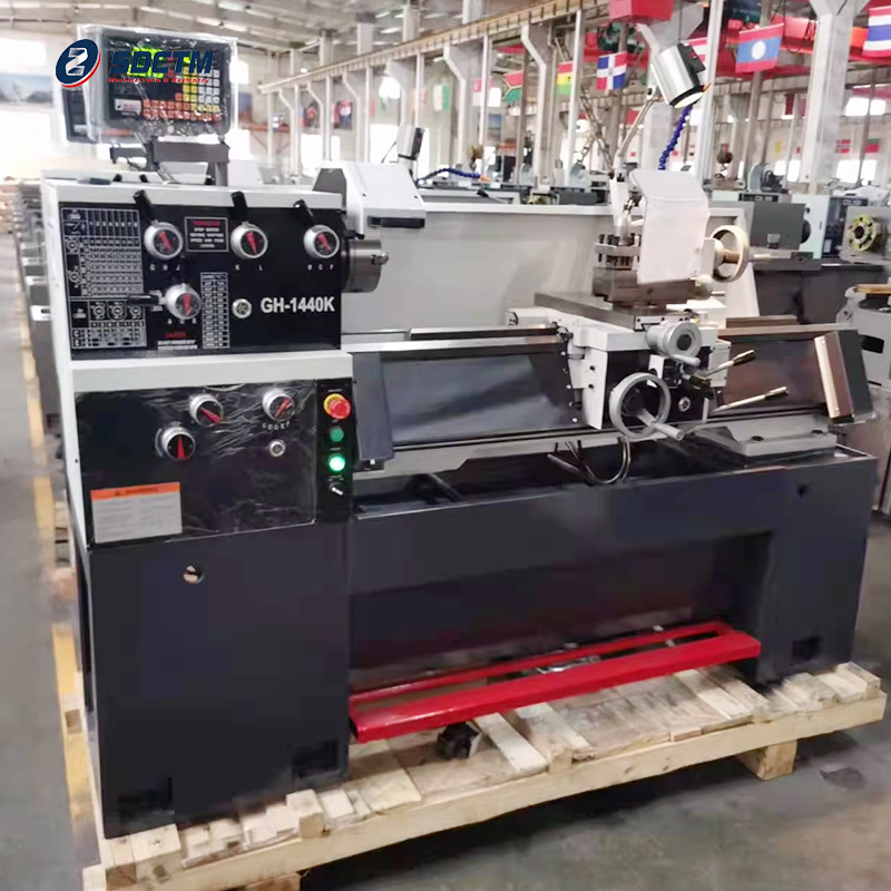 Factory Sales High Speed GH-1440K Bench Metal Turning Gap Bed Lathe Machine
