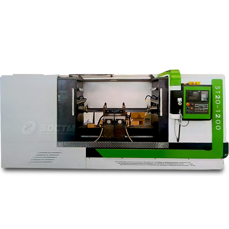 CNC Compound Milling and Centering Hole Machine ST10-1000 Horizontal Milling End Face and Drilling Center Hole Machine