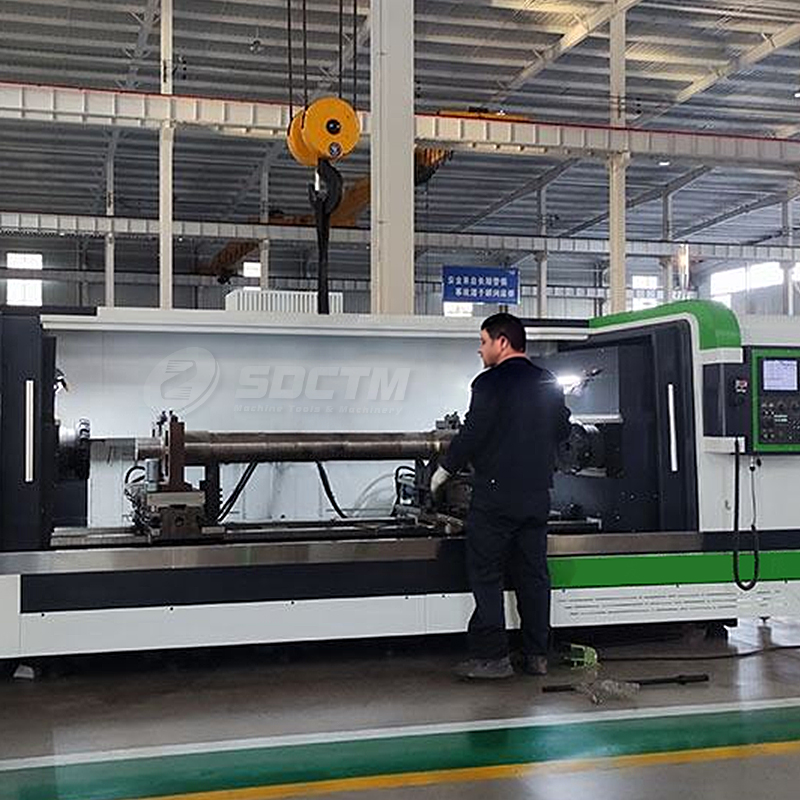 Shaft And Chuck Machining Milling End Face Drilling Center Hole Machine ST30-3000 CNC Milling And Drilling Machine