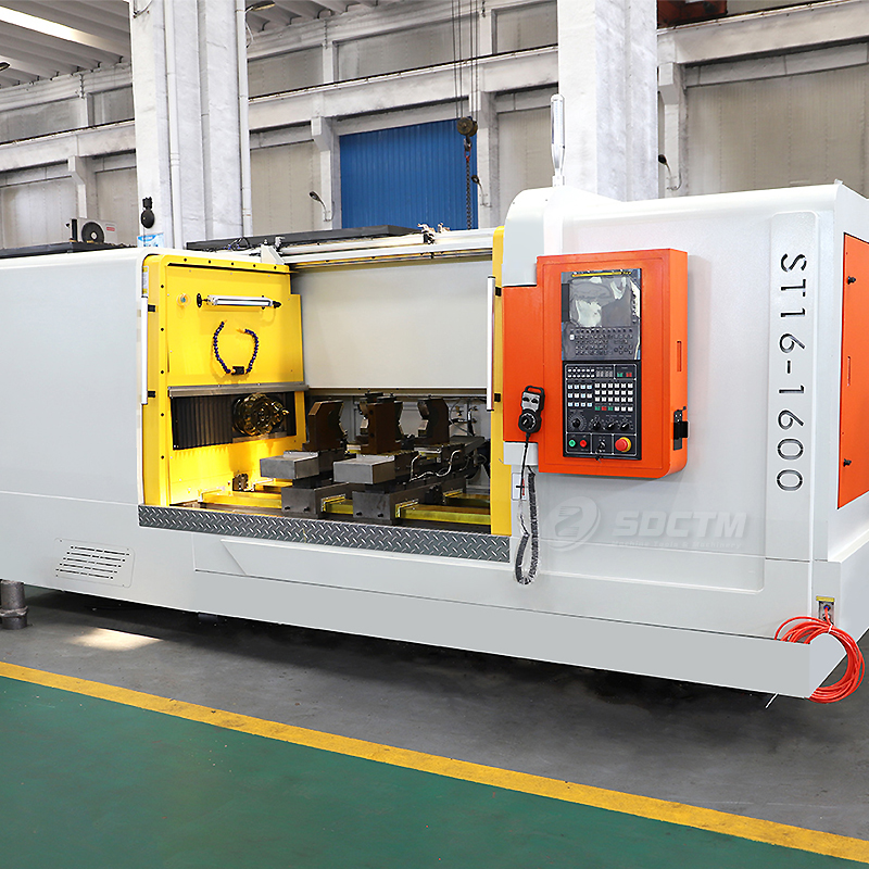 Used for Processing Metals Milling End Face Drilling Center Hole Machine Tool ST16-1600 CNC Drilling And Milling Machine