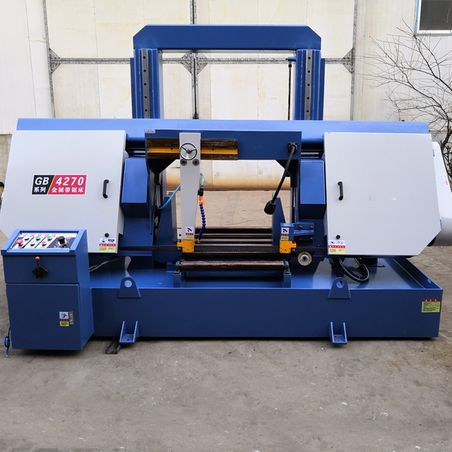 Hydraulic Band GB4270 common Sawing Machine for metal cutting