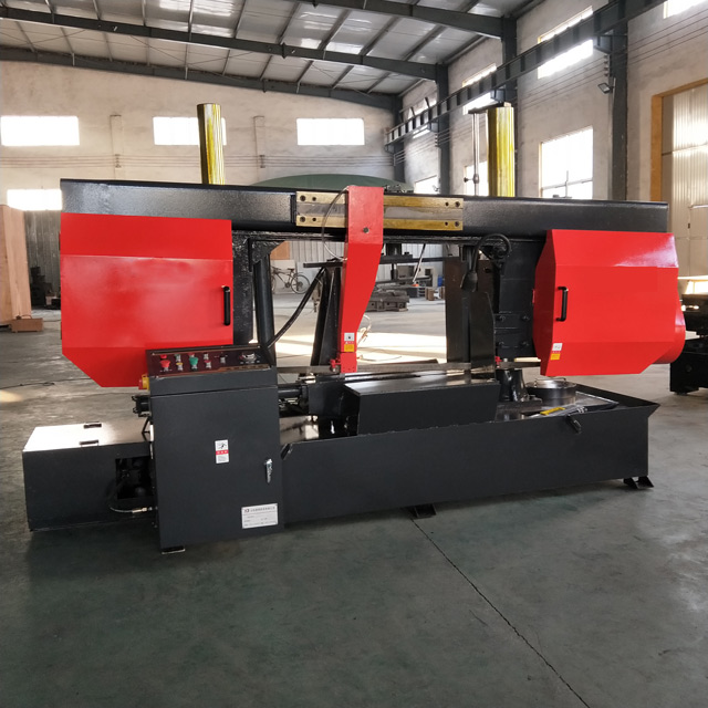 Ordinary sawing machine GB4265 double column band saw machine