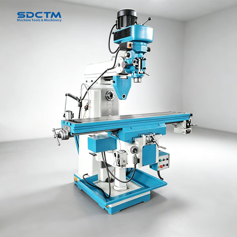 X6330W Vertical Turret Milling Machine R8 Spindle Taper 5H Milling Machine Easy Operate Manual Milling Machine
