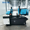 45 Degree Angle Semi-automatic Metal Band Saw Machine for Round Steel And Square Steel