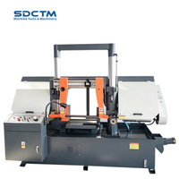 Semi Automatic Horizontalband Saw GB4250 Metal Cutting Band Sawing Machine Sawing Various Metal Materials
