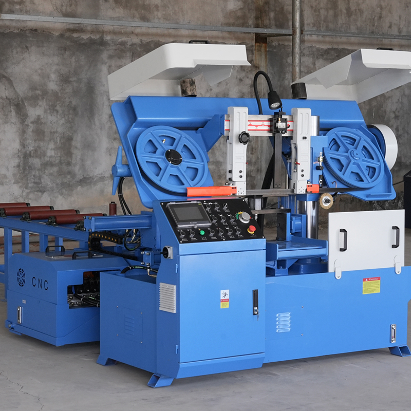 GSK4235 GSK4233 Pipe Cutting Metal Band Saw Horizontal Metal Cutting Band Saw Machine 220V 4kw
