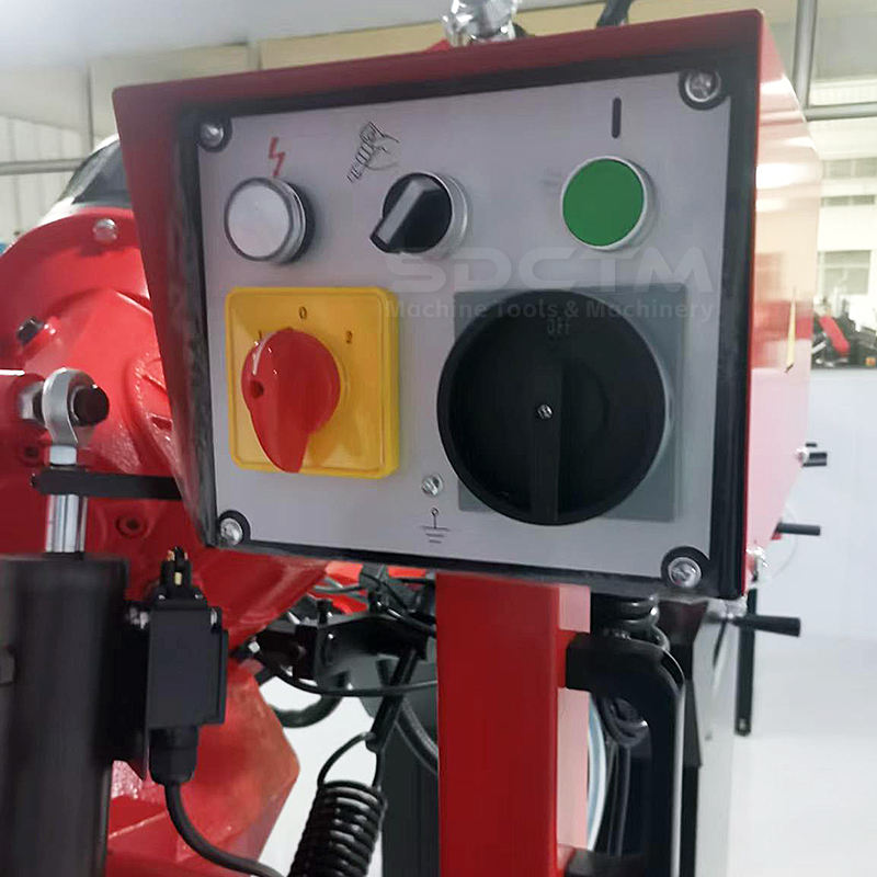 Portable Mini Metal Cutting Band Saw Machine G5025 with 10'' Saw Blade Manual Tension