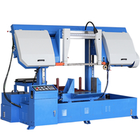 High Precision Metal Cutting Band Saw with Linear Guide Rail Manual Horizontal Metal Bandsaw for Steel And Aluminum