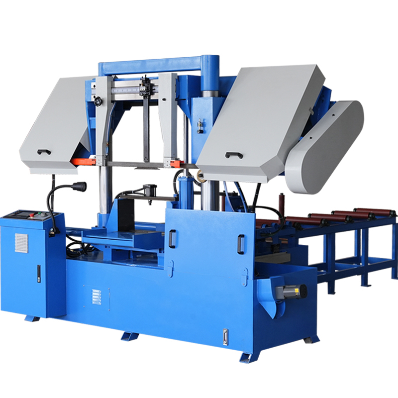 GSK4250 CNC Automatic Metal Band Saw Machine High Precision Cutting 19.7 Inches 500mm Cutting Range
