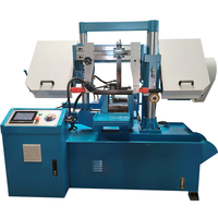GSK4230 Fast Cutting Band Saw with Electric Feeding Metal Cutting Machine Hydraulic Tension