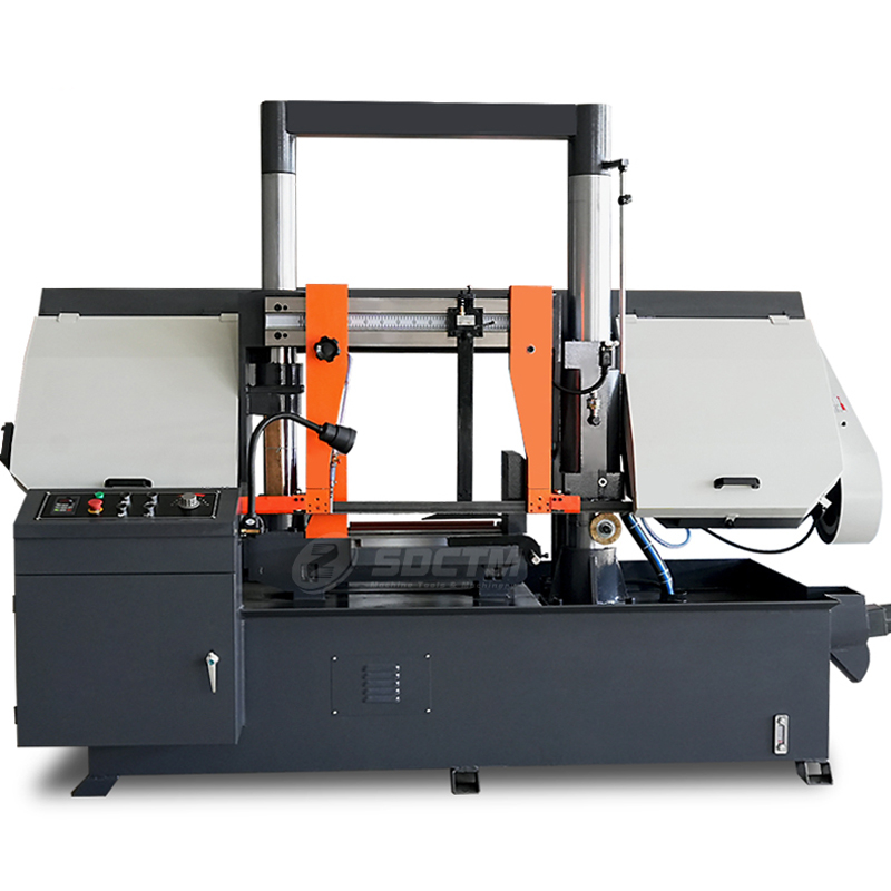 GB4250 High Precision Metal Cutting Band Saw Manual Horizontal Bandsaw Machine for Steel and Aluminum Industrial Sawing Machine