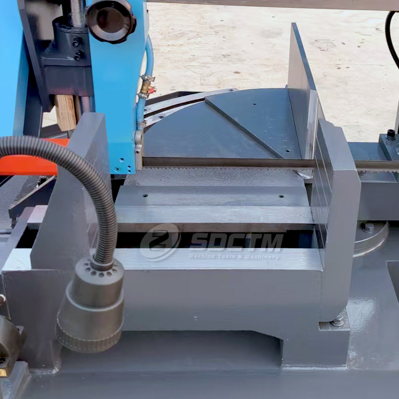 Metal Cutting Machine Miter Cut Angle Band Saw Machine GZ4230 Semi Automatic Band Saw Machine