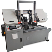 Horizontal Automatic Band Saw Machine GSK4230 CNC Metal Band Saw Cutting Machine