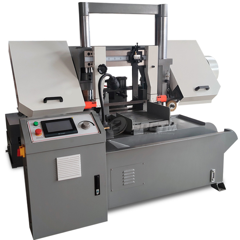 Horizontal Automatic Band Saw Machine GSK4230 CNC Metal Band Saw Cutting Machine