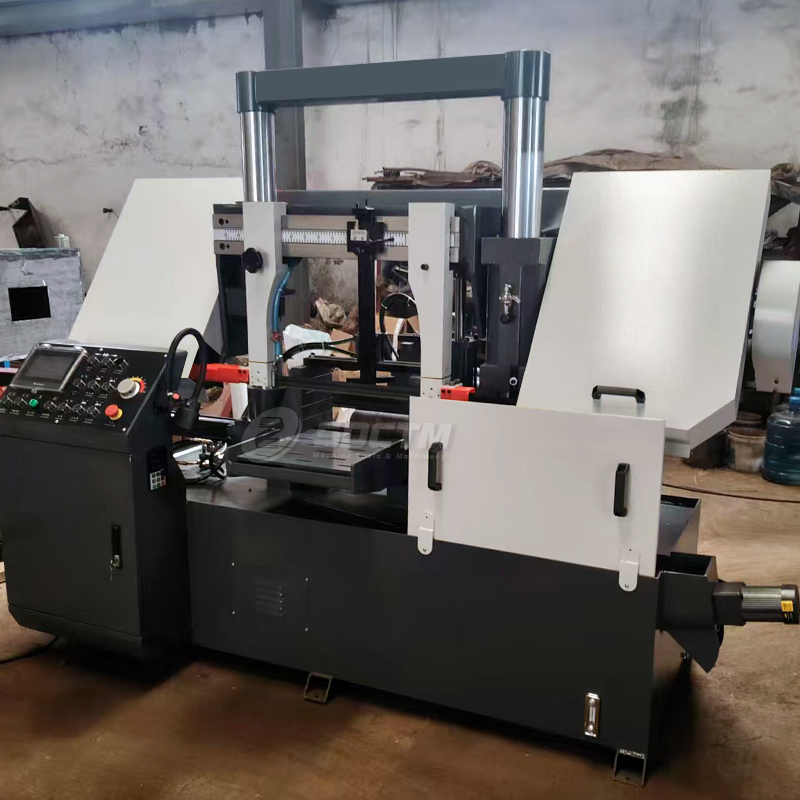 GSK4240 Pipe Cutting Metal Band Saw Horizontal Metal Cutting Band Saw Machine 220V 4kw