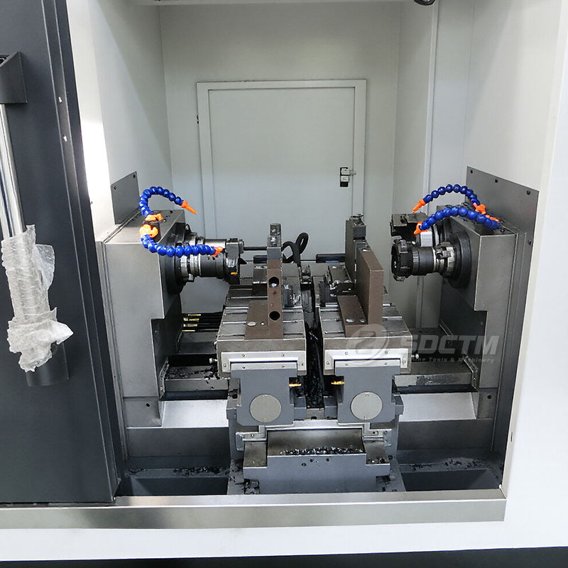 CNC Machine Tools Conduct Drilling And Milling Simultaneously ZK8220-600 Facing And Centering Hole Machine