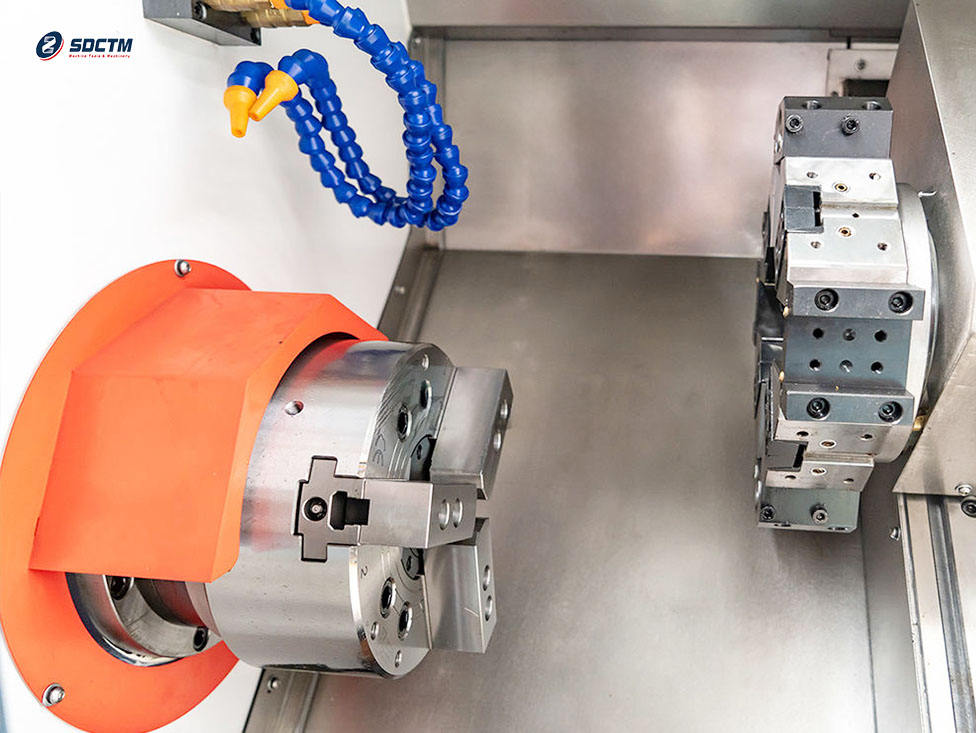 Brand New Cnc Lathes TCK6340 TCK6340S Chinese Horizontal Cnc Turning Center Slant Bed Lathe Machine Price