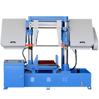 GB4250 500mm Industrial Bandsaw Machine Hydraulic Tension Semi-Automatic Horizontal Cutting Saw for Metal