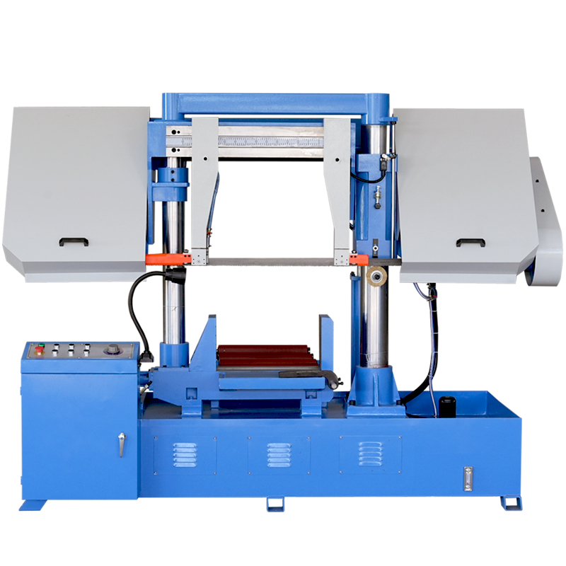 GB4250 500mm Industrial Bandsaw Machine Hydraulic Tension Semi-Automatic Horizontal Cutting Saw for Metal