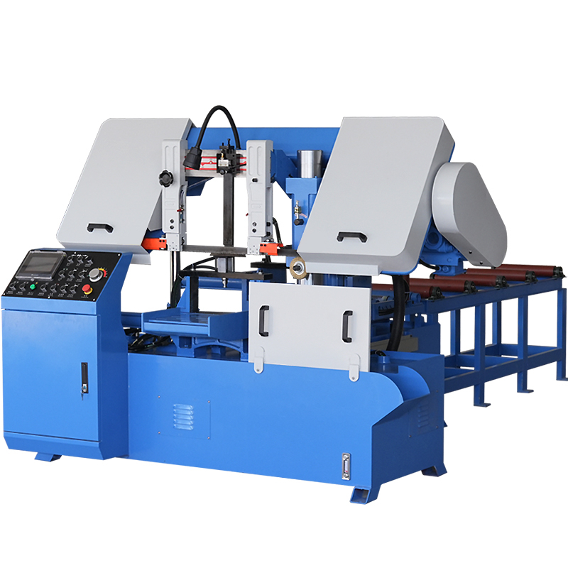 Metal Cutting Machine GSK4235 Automatic Metal Band Saw Machine 13.78in Horizontal Band Saw Machine 350mm