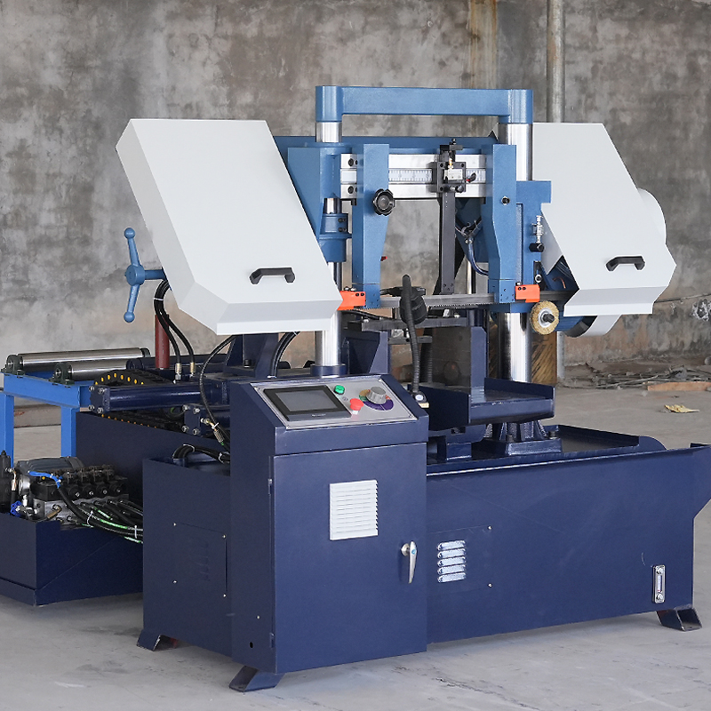GSK4230 Automatic Horizontal Metal Band Saw Machine for Metal Cutting 11.8in Saw Range 3kw 220v