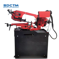 Portable Mini Metal Cutting Band Saw Machine G5025 with 10'' Saw Blade Manual Tension