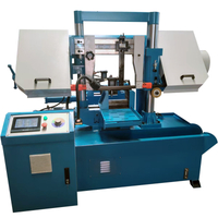 300 mm Fully Automatic CNC Band Saw GSK4230 Bar Cutting Band Saw for Metal Cutting Steel CE Provided Cnc Motor Hydraulic