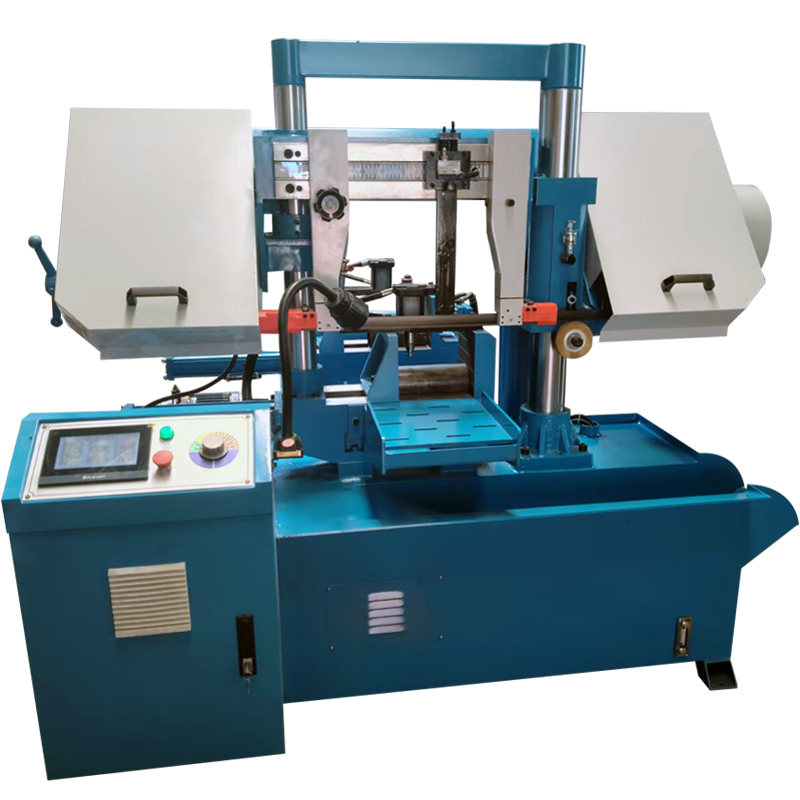 300 mm Fully Automatic CNC Band Saw GSK4230 Bar Cutting Band Saw for Metal Cutting Steel CE Provided Cnc Motor Hydraulic