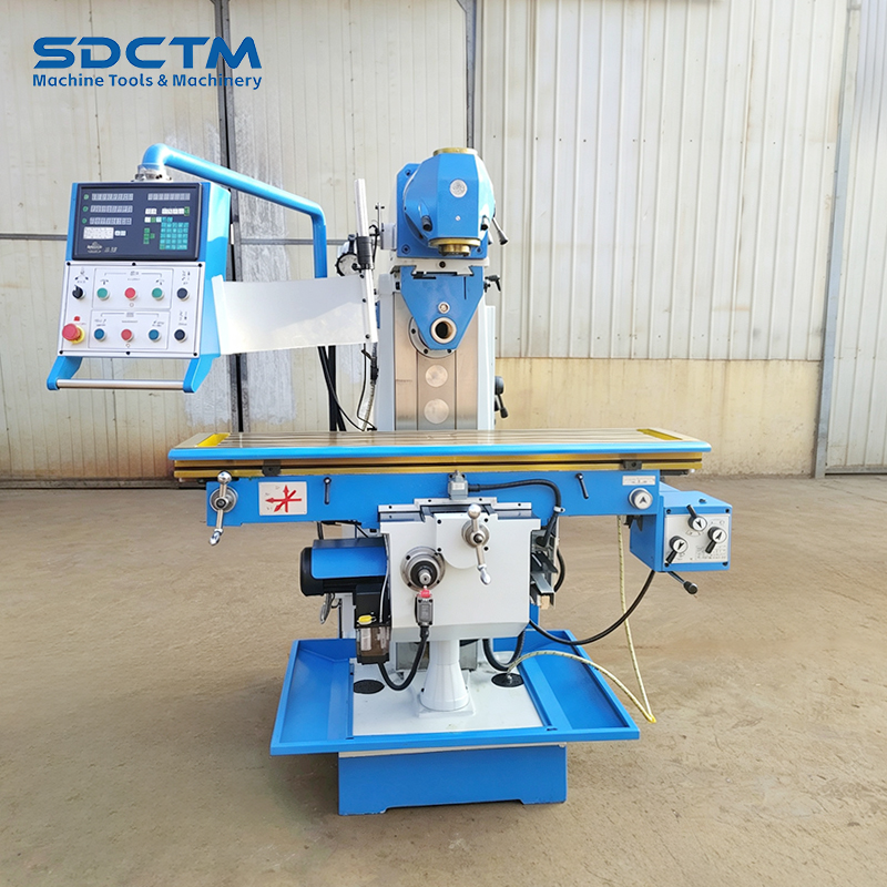 X6436 Universal Milling Machine with Swivel Head Mill High Speed Configuration for High-precision DRO