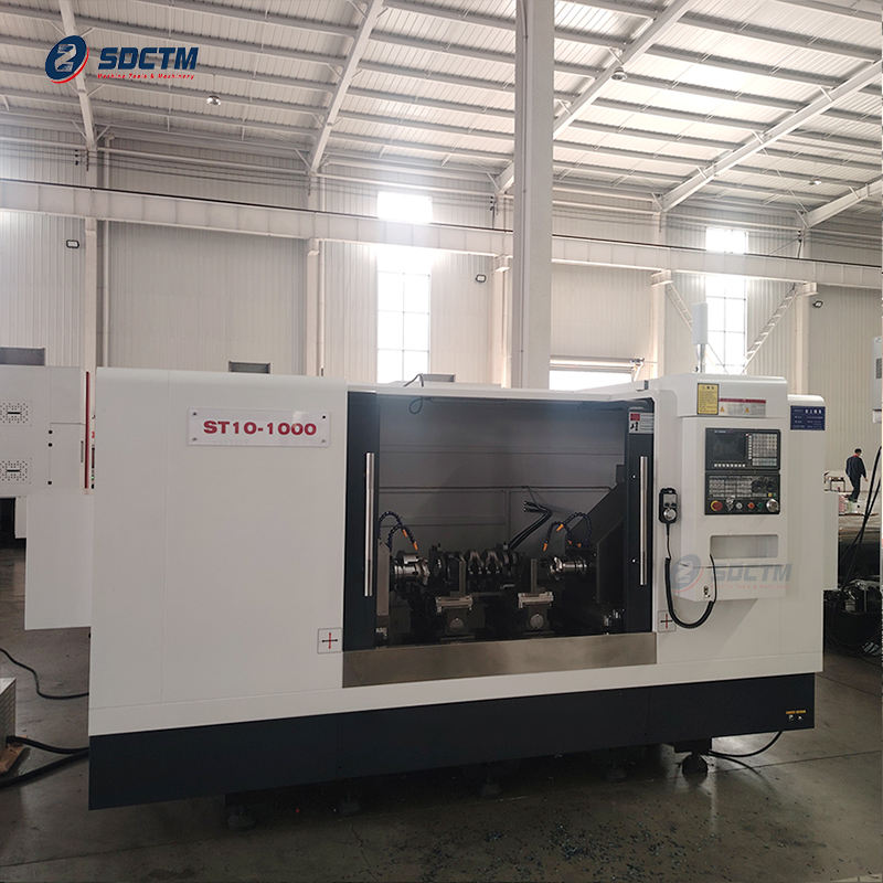 High Efficiency ST10-1000 CNC Mill-Drill for Shaft End Milling & Center CNC Drilling Facing Center Machine