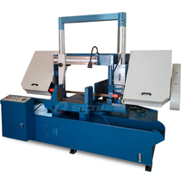 500mm 45° Miter Band Saw Machine GZ4250 Horizontal Metal Band Saw Machine Angle Metal Cutting Band Saw Machine