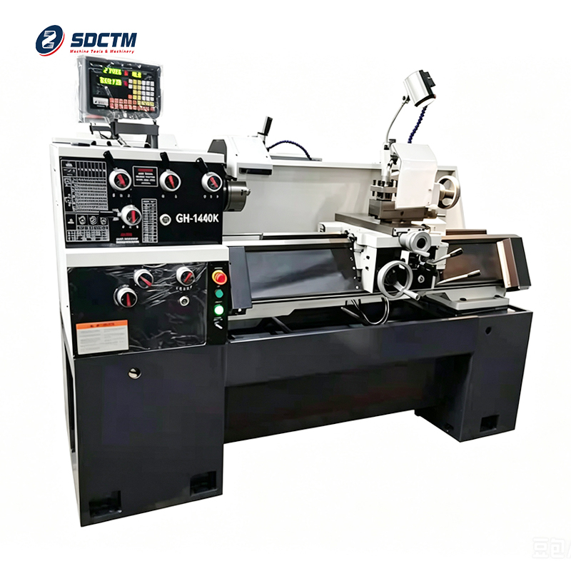 Factory Sales High Speed GH-1440K Bench Metal Turning Gap Bed Lathe Machine