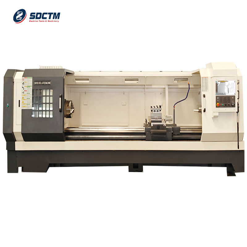 Heavy-duty CNC Lathe Machine CK61125E Large Heavy-cutting Horizontal CNC Machine Tool Equipment with CE