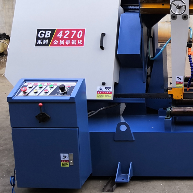 Hydraulic Band GB4270 common Sawing Machine for metal cutting