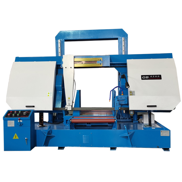 Metal Cutting Band saw Machine GB4280 iron cutting metal band sawing machine