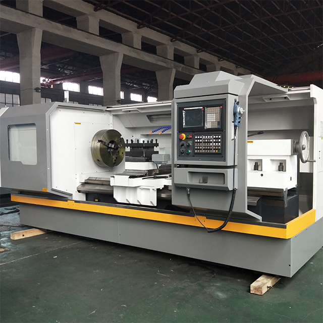 Automatic CK6180 cnc lathe machine with MT6 spindle taper