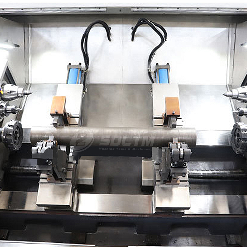 Facing and Turning and Drilling Hole Machine ZKX680 CNC Facing and Centering Hole Machine Three-axis 45°