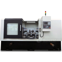 Flat Bed CNC Combination Mill End Face Drill Center Hole Machine ZK8208-600 Facing and Centering Hole Machine