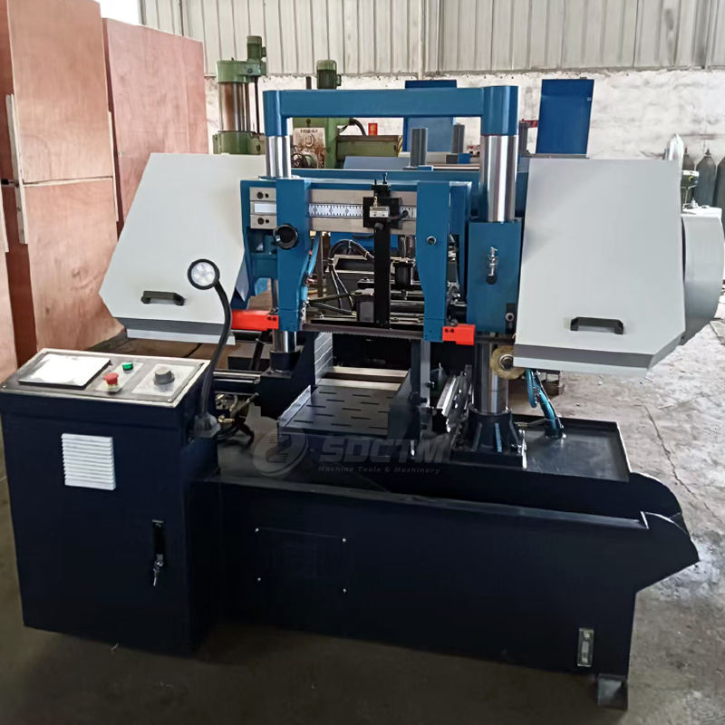 GSK4230 11.81" Automatic Horizontal Band Saw Industrial Band Saw Machine for Metal Cutting