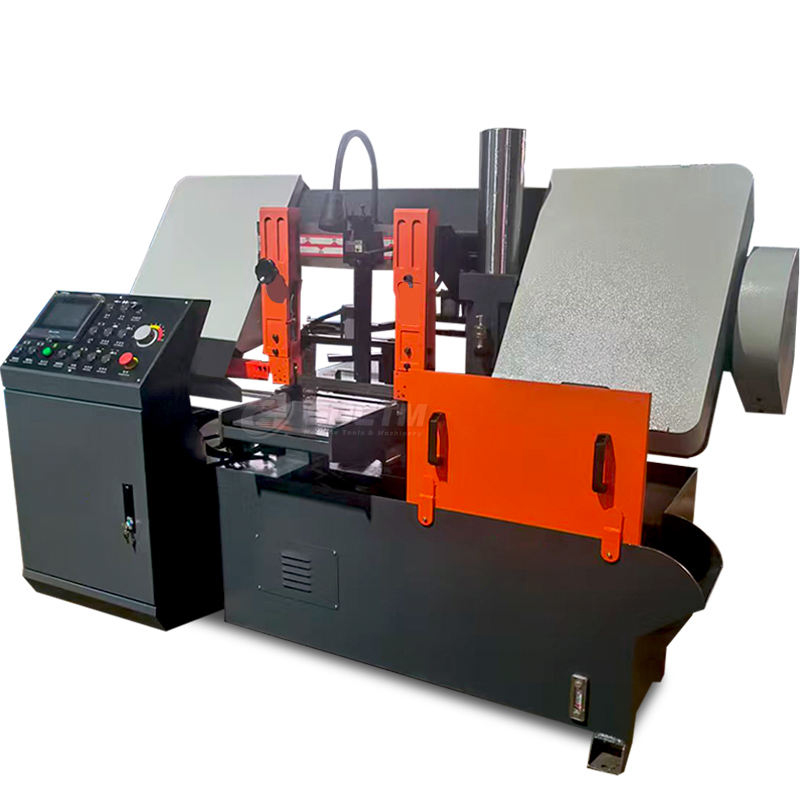 GSK4240 Fully Automatic Horizontal Band Saw Machine for Steel Bar Cutting 15.75 Inches 400mm Cutting Range