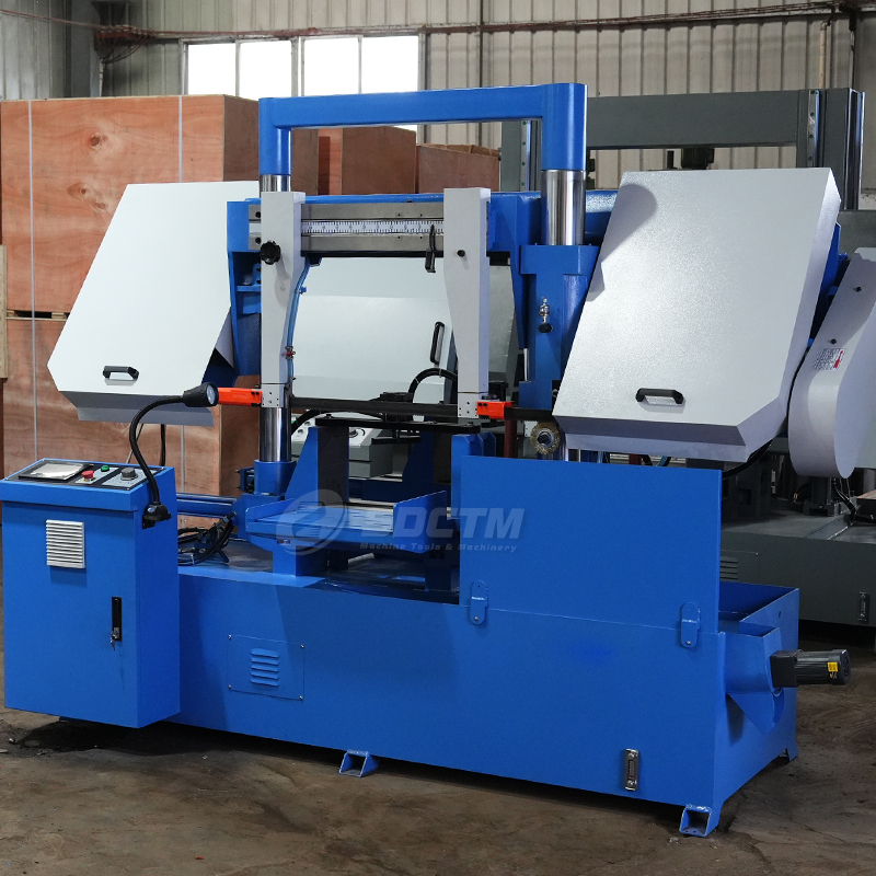 19.69 Inch Horizontal Automatic Metal Band Saw Machine GSK4250 Factory Sales of Metal Cutting Saw