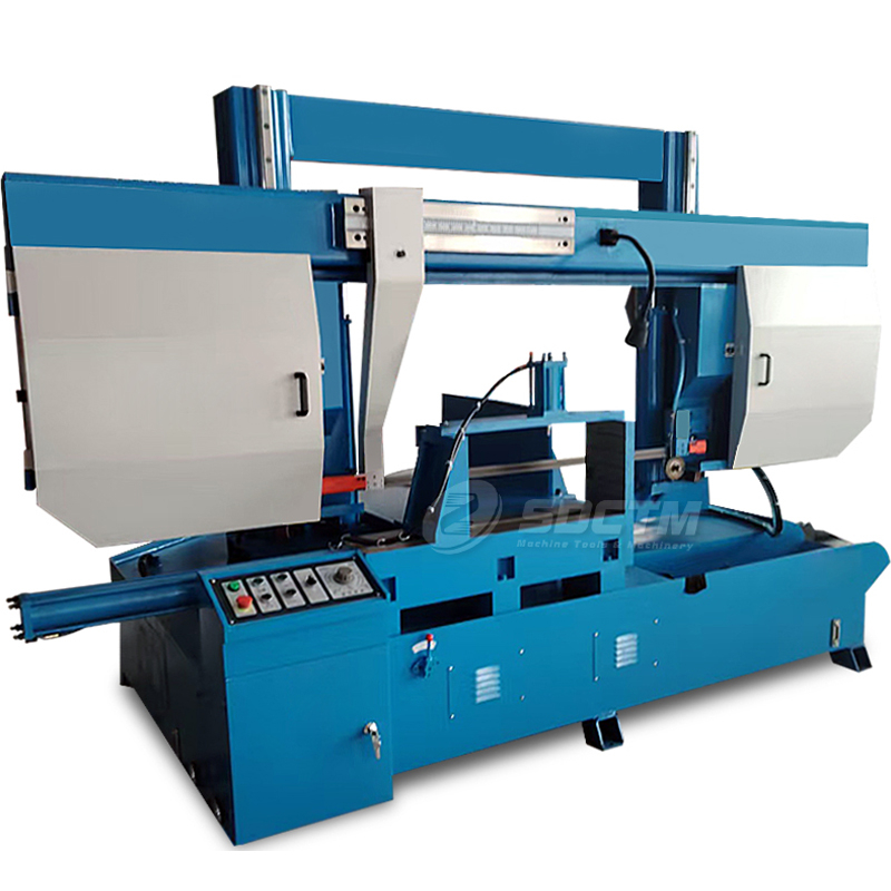 CE Industrial Horizontal Sawing Machine 600mm 0-45 Degrees Rotary Angle Metal Cutting Band Saw Machine GZ4260