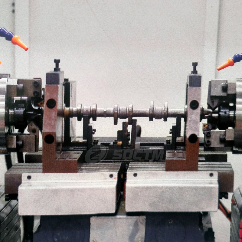 Multi-Functional Facing End and Drill Centering Hole Machine ZK8210-1200 Long Axis Machining